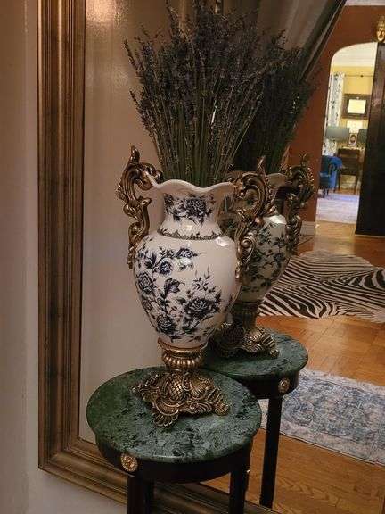 Tall Ceramic Floor Vase