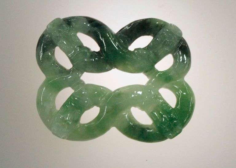 Natural Jadeite Amulet - Year of the Snake