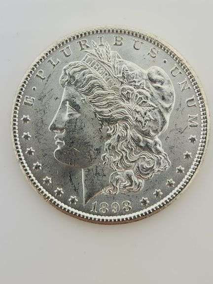 1898-O Morgan Silver Dollar, UNC