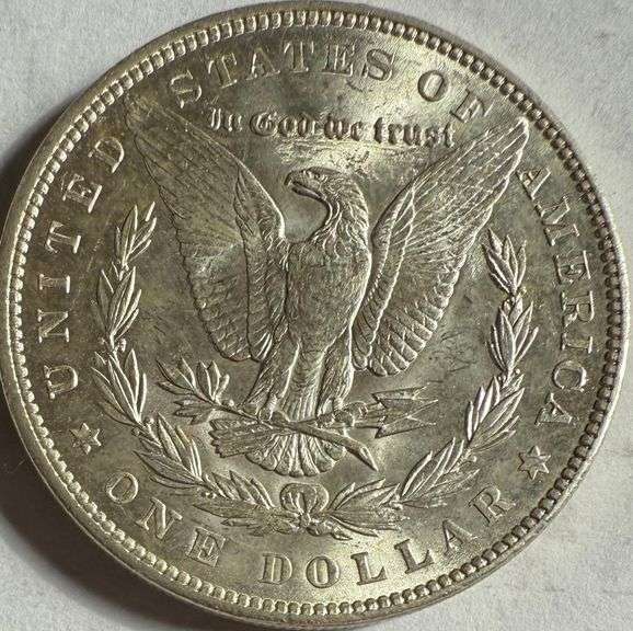 1888 Frosty White BU Morgan