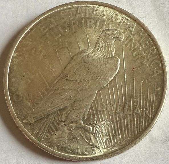 1924 Frosty White Choice BU Peace Dollar