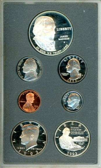 1993 Prestige Proof Set
