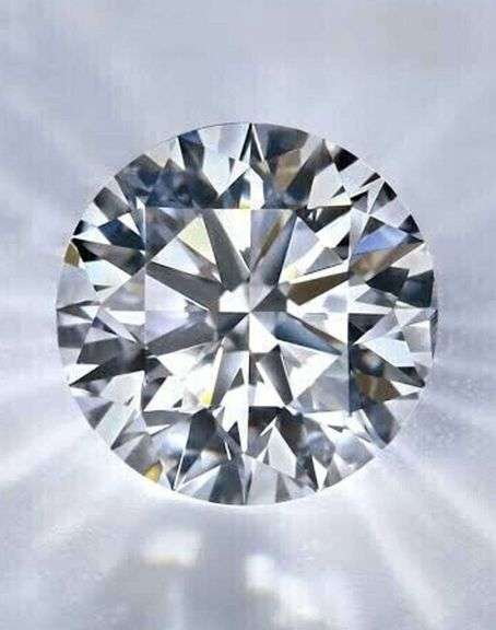 Huge 7.5 Ct VVs1 E-F Lab Simulated Diamond Solitaire