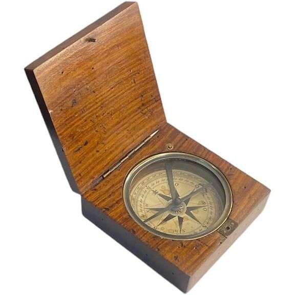 Handmade Lewis and Clark Expedition Compass