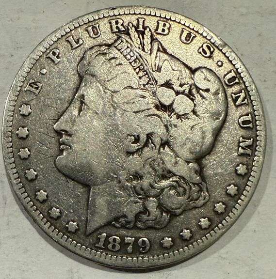 1879 CC Morgan Dollar.