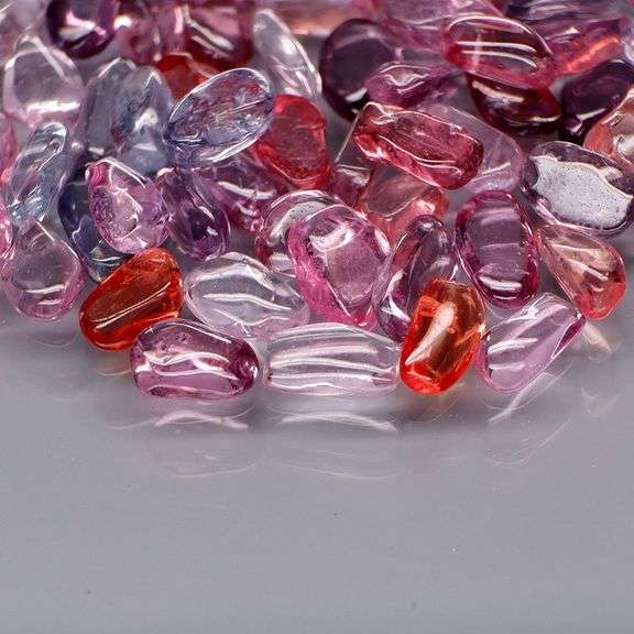 Huge! 25.55ct set of unformed Spinels in rare colors