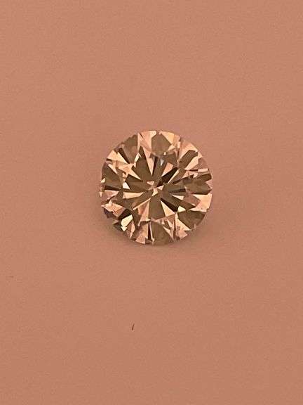 LAB GROWN ROUND BRILLIANT CUT LOOSE DIAMOND . 1.33 CARAT