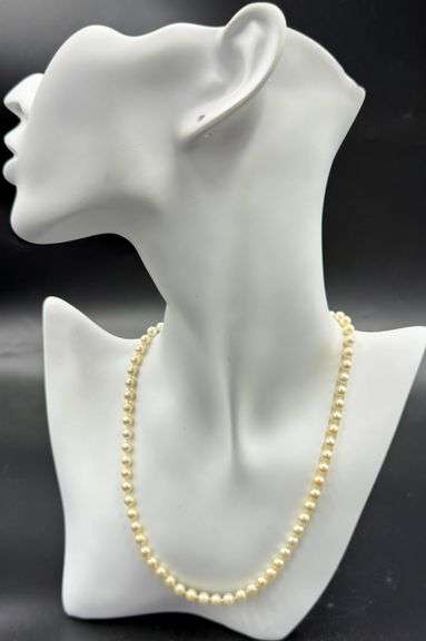 5-5.5mm Pearl strand necklace