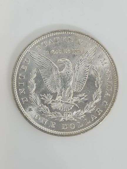 1896 Morgan Silver Dollar, UNC