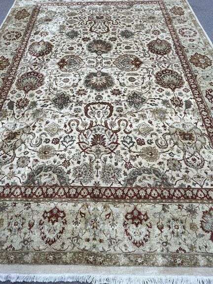 Handmade Sarouk Design 9.0x11.10