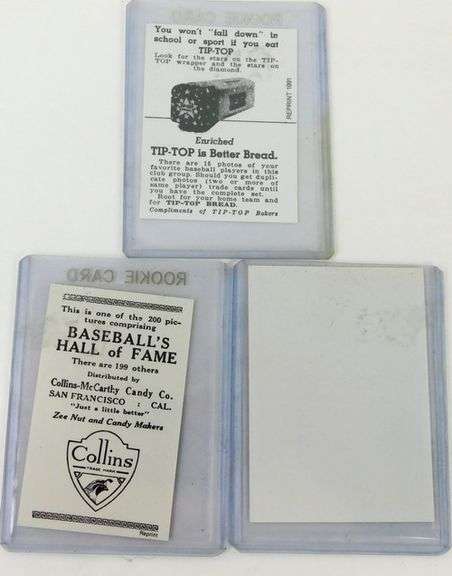 3 Baseball Black & White Reprints