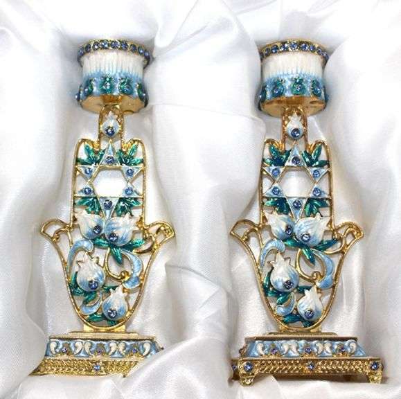 Collectable Shabbat Candle Holder