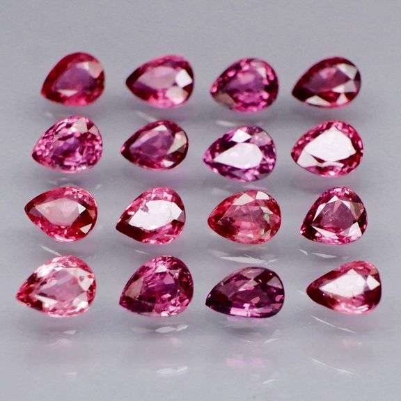 Untreated!!! 3.20ct set of pure Rubies!!!