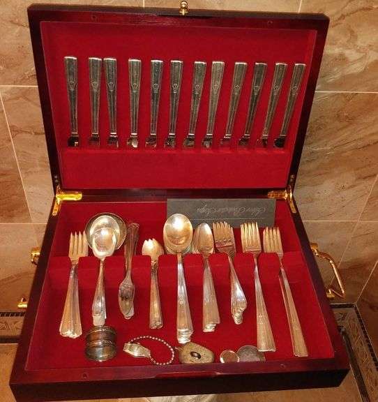 Wooden Silverware Chest Only