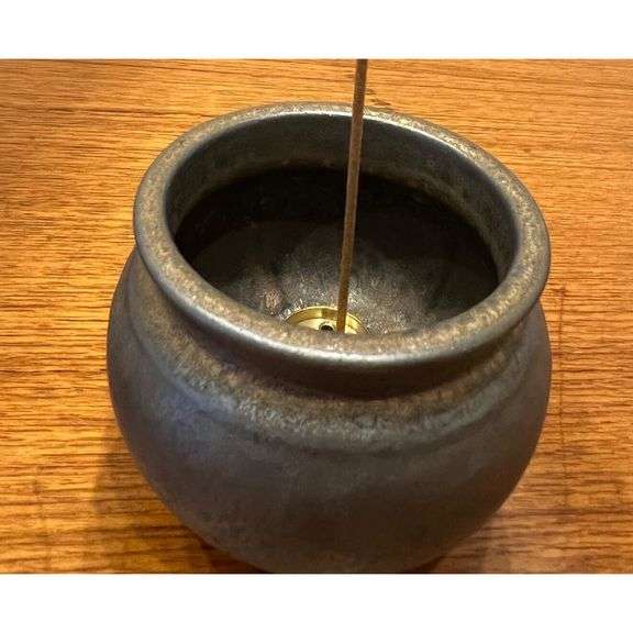 Three-Footed Gilded Ceramic Incense Burner