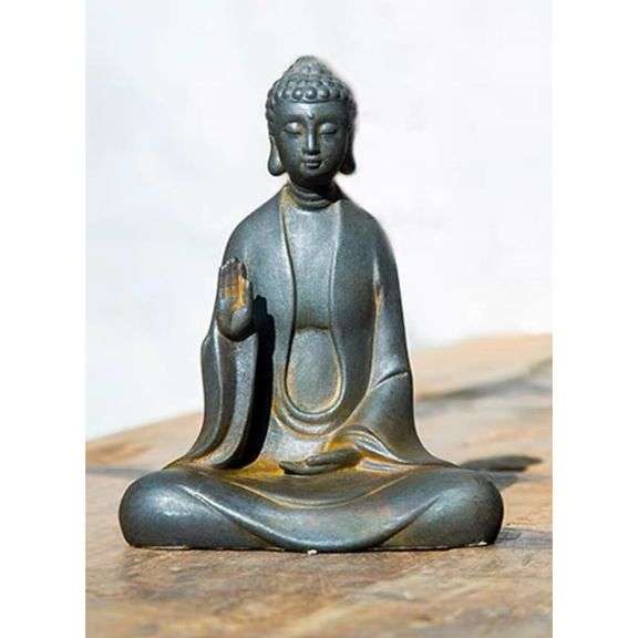 Solid Copper Meditating Buddha