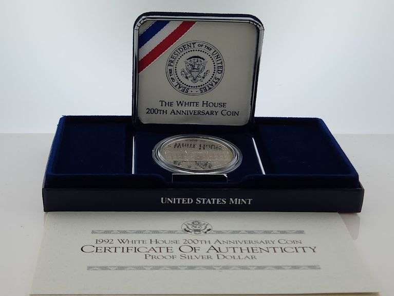 1992-W $1 White House 200th Anniversary PR DCAM