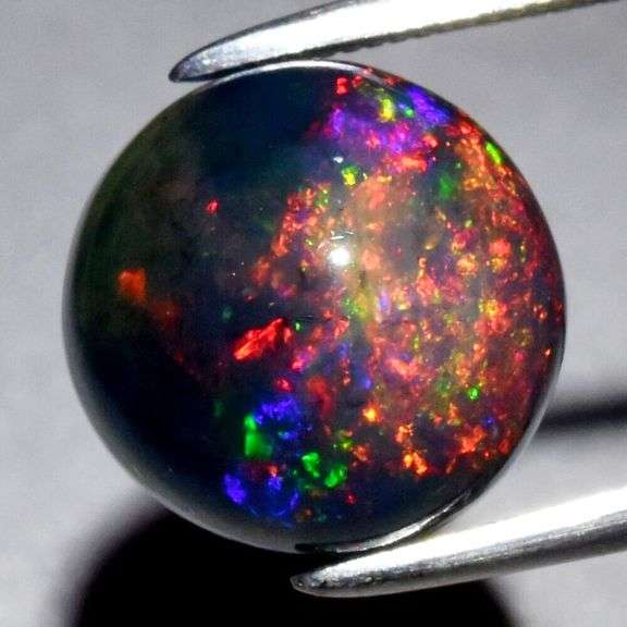 Amazing 3.18ct bi-flashing Ethiopian Black Opal!!!