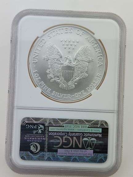 2003-2004 American Silver Eagles, MS69 - NGC