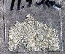 Substantial 11.75 ct parcel of diamonds