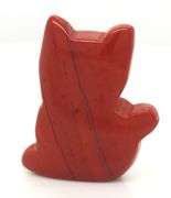 Red Jasper kitty shape cabochon