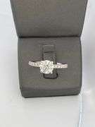 CERTIFIED BRAND NEW 14K WHITE GOLD DIAMOND ENAGAGEMENT RING