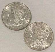 1897 & 1898 Frosty White BU Morga
