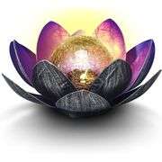 Lotus Flower Waterproof Outdoor Solar Light