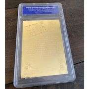 Tom Brady Gold Rookie Card MINT 10