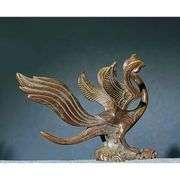 Vermilion Phoenix Bird