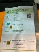 Investment quality CERTIFIED 15.86 CARATS NATURAL EMERALD