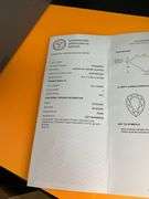 IGI CERTIFIED LOOSE DIAMOND 5.01 CARAT LAB GROWN PEAR SHAPE F-VS2