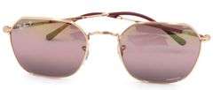 Ray Ban rose gold metal ladies sunglasses