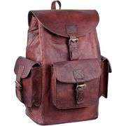 Genuine Leather Backpack Rucksack