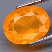 Brilliant! 2.67ct top Fanta orange Fire Opal!