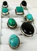 8 Big Chunky Fashion Rings