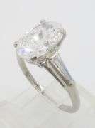 GIA Certified Oval Diamond Ring