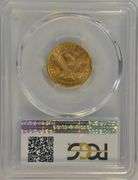 Blazing Choice BU 1901 US $5 Liberty Gold Piece. PCGS MS63