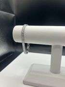 Sparkling 14.5 Ctw Lab Simulated Diamond 14 Kt White Gold Plated Tennis Bracelet