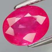Natural! Hot Pink! 1.66ct Ruby! Heated only!!