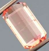 Vibrant 3.90ct untreated salmon pink Tourmaline