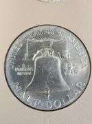 Lustrous Complete Franklin Half Dollar Dansco Album