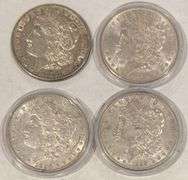4 Slider Morgan Dollars