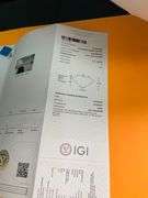 IGI CERTIFIED LOOSE DIAMOND 5.01 CARAT LAB GROWN PEAR SHAPE F-VS2