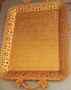 Golden Ottoman Heritage Serving Tray
