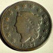 1827 Large Cent