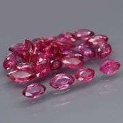 Amazing 4.57ct marquise cut Ruby set