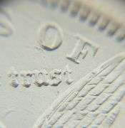 1887 Morgan Silver Dollar, Die Crack/DDO/Tone Marks