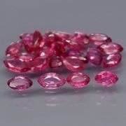 Amazing 4.57ct marquise cut Ruby set
