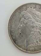 1890 Morgan Silver Dollar, Toned